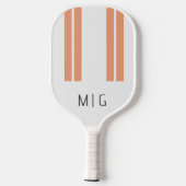 Persoonlijke Monogram Pickleball Paddle Set (Achterkant)