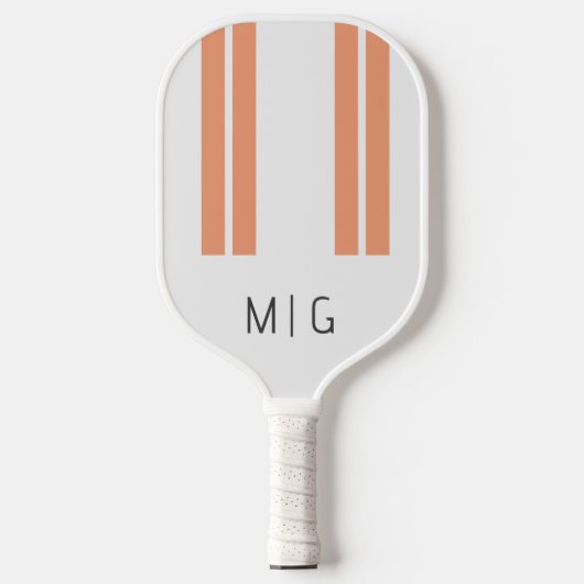 Persoonlijke Monogram Pickleball Paddle Set (Voorkant)