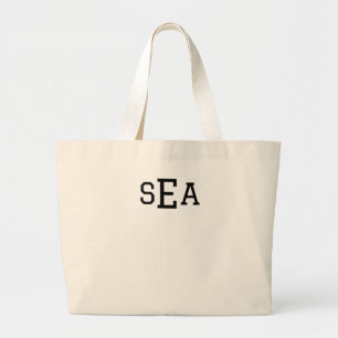 Persoonlijke Monogram Schoudertas Boven Persoonlij Grote Tote Bag