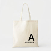 Persoonlijke Monogram Tas – Cadeau voor Moeder & O (Voorkant)