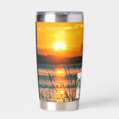 Persoonlijke Monogram Thermische Bekerglas Geïsoleerde Drinkbeker (Voorkant)