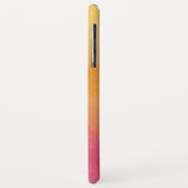 Persoonlijke monogram waterverf zonsondergang naam Case-Mate iPhone case (Achterkant/links)