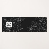 Persoonlijke Monogram Yoga Mat (Voorkant (horizontaal))