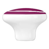 Persoonlijke Monogramme Handgrepen voor Laden Trek Keramische Knop (Zijkant)