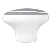 Persoonlijke Monogramme Handgrepen voor Laden Trek Keramische Knop (Zijkant)