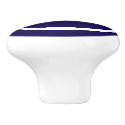 Persoonlijke Monogramme Handgrepen voor Laden Trek Keramische Knop (Zijkant)
