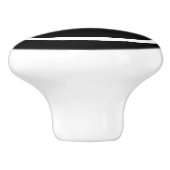 Persoonlijke Monogramme Handgrepen voor Laden Trek Keramische Knop (Zijkant)