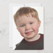 Persoonlijke Monster Truck Verjaardagsfoto Kaart (Achterkant)