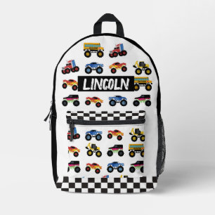 Persoonlijke Monstertruck Kinder Rugzak