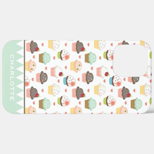 Persoonlijke mooie cupcake Case-Mate iPhone case (Achterkant (horizontaal))
