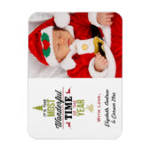 Persoonlijke mooiste tijd van het Jaar Foto Magneet (Verticaal)