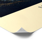 Persoonlijke 'Moonlit Voyage'-Kunstposter Poster (Hoek)