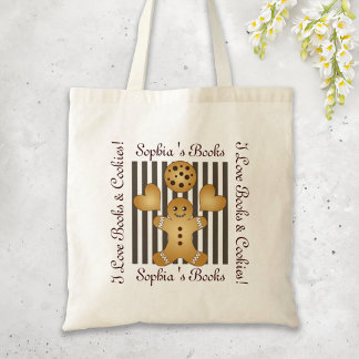 Persoonlijke Mopige Gebruine Koek Man Kookje Tote Bag