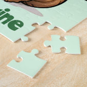 Persoonlijke Mopige St. Patrick's Day Eekhoorn Legpuzzel (Zijkant)