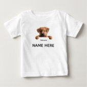 Persoonlijke Mopige Welkomst Puppy (Voorkant)