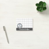 Persoonlijke Moppe Moderne Schotse IJsschaatsen Post-it® Notes (Kantoor)