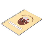 Persoonlijke Moppertje Koek Notitieboek (Linkerzijde)