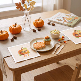 Persoonlijke Moppertjes Halloween Papieren Servett Servet