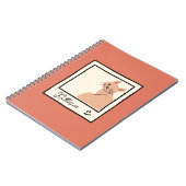 Persoonlijke Moppige Kat Notitieboek (Linkerzijde)