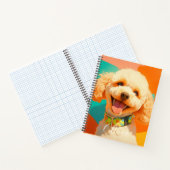 Persoonlijke moppige puppy schattig huisdier notitieboek (Binnen)