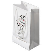 Persoonlijke Mopshond Acrobaat Klein Cadeauzakje (Voorkant Gekanteld)