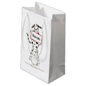 Persoonlijke Mopshond Acrobaat Klein Cadeauzakje (Achterkant Gekanteld)