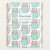 Persoonlijke Mopshond Kat Planner (Voorkant)