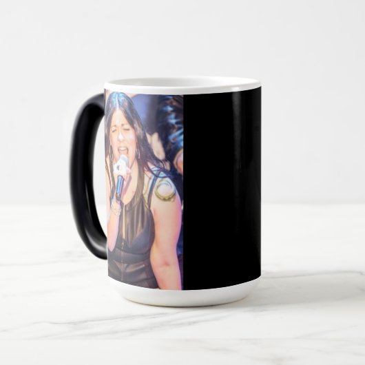 Persoonlijke morphing-Mok Magische Mok (Voorkant links)