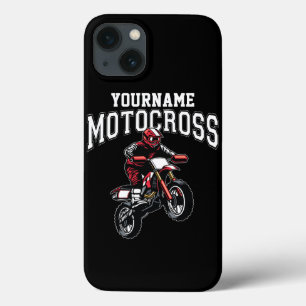Persoonlijke Motocross Dirt Bike Rider Racing Case-Mate iPhone Case