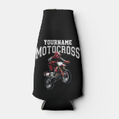 Persoonlijke Motocross Dirt Bike Rider Racing Flesjeskoeler (Voorkant)