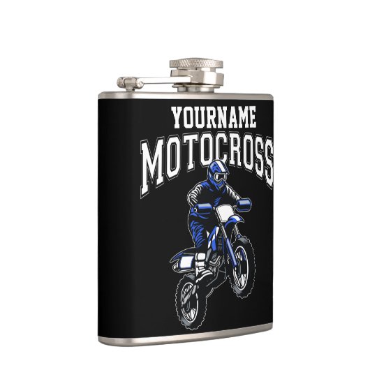 Persoonlijke Motocross Dirt Bike Rider Racing Heupfles (Rechts)