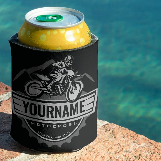 Persoonlijke Motocross Rider Dirt Bike Hill Racing Blikjeskoeler