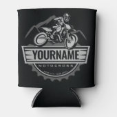 Persoonlijke Motocross Rider Dirt Bike Hill Racing Blikjeskoeler (Voorkant)