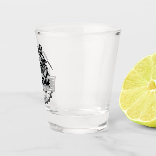 Persoonlijke Motocross Rider Dirt Bike Hill Racing Shot Glas (Rechts)