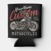 Persoonlijke Motor Rebel Cruiser Biker Garage Blikjeskoeler (Voorkant)