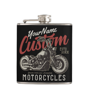 Persoonlijke Motor Rebel Cruiser Biker Garage Heupfles