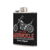 Persoonlijke motor service Biker reparatiewerkplaa Heupfles (Links)
