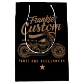 Persoonlijke motorfiets aangepaste Bobber Motor Ga Medium Cadeauzakje (Voorkant)