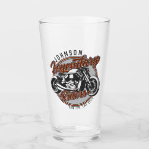 Persoonlijke Motorfiets Legendarische Rijder Motor Glas