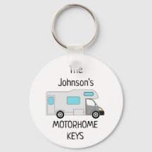 Persoonlijke Motorhome Keys Sleutelhanger