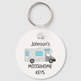 Persoonlijke Motorhome Keys Sleutelhanger