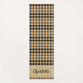 Persoonlijke mozaïekTegel Yoga Mat (Voorkant)