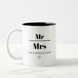 Persoonlijke Mr en Mrs Mok Custom Koppelnaam Huwel