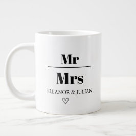 Persoonlijke Mr en Mrs Mok Custom Koppelnaam Trouw