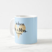 Persoonlijke Mr. & Mrs. Voor Altijd Mok (Voorkant links)