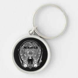 Persoonlijke MRI Brain Scan Sleutelhanger