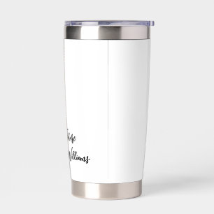 Persoonlijke Mrs-cadeaus voor de aanstaande bruid Geïsoleerde Drinkbeker
