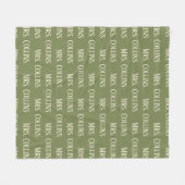 Persoonlijke Mrs & Mr Deken voor Bruid Huwelijksca (Voorkant (Horizontaal))