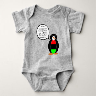 Persoonlijke Ms Penguin Afrikaanse Diaspora Praat Romper