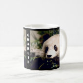 Persoonlijke Mug Sweet PANDA MUNCHING OP BAMBOO Koffiemok (Voorkant rechts)